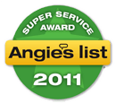 2011 Angie's List Super Service Award