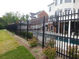 steel and aluminum fencing