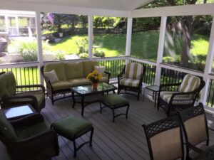 How to Spring Clean a Screened Porch