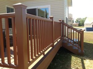 Low-Maintenance vs. Wood Railings