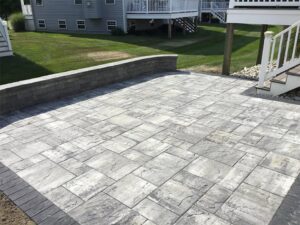 Paver Patio Freedom Fence & Deck