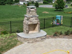 Patio Installation Freedom Fence & Deck