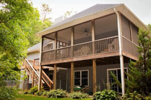 Screened-In Porch Installation Harford County Freedom Fence & Deck