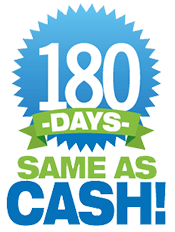 180 Days Same As Cash Logo