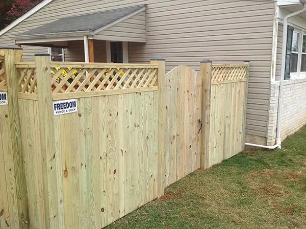 Wood Fence 4