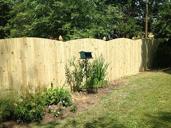 Wood Fence 6