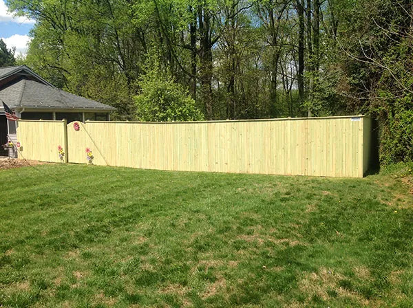 Wood Fence 9